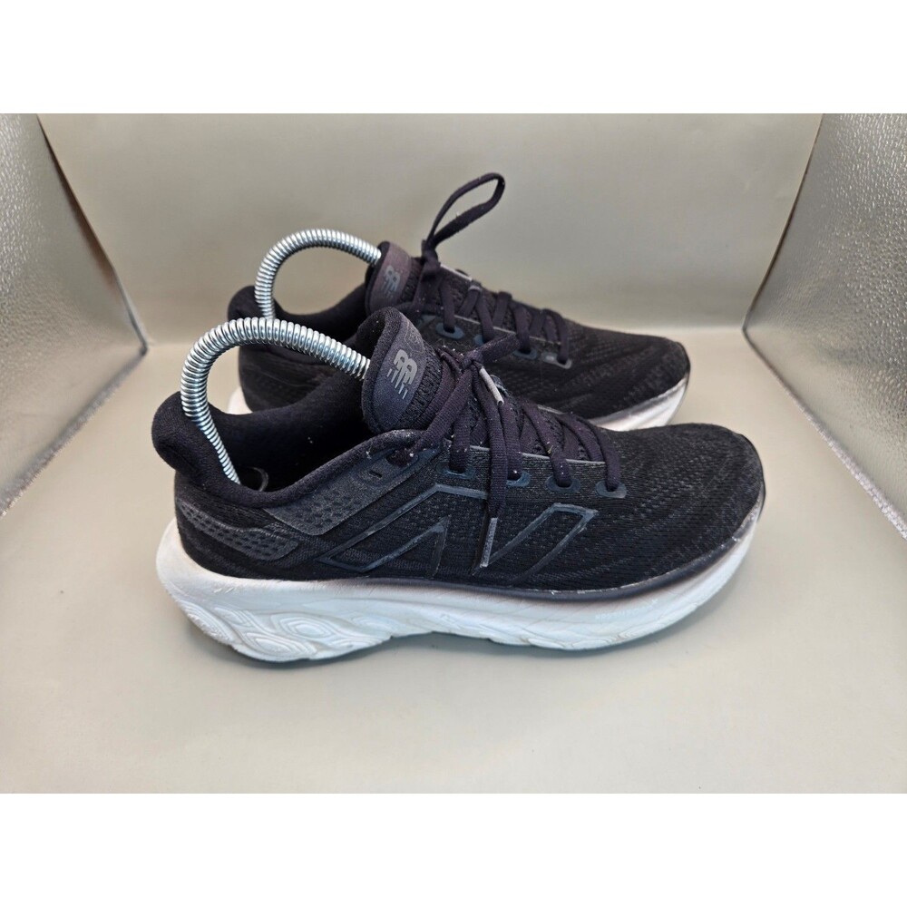 New Balance Fresh Foam X 1080v13 Shoes Women's 8 2A Black White Running Sneakers